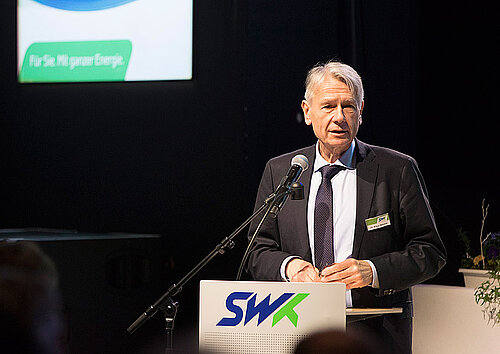10. Lautrer Energieforum der SWK Stadtwerke Kaiserslautern | Oberbürgermeister Dr. Klaus Weichel | ©view