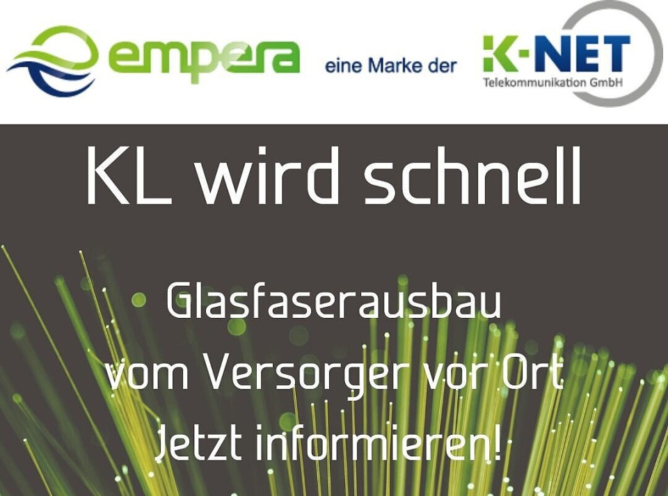 KL wird schnell – Glasfaserausbau geht in die nächste Runde
