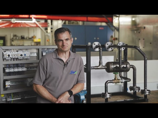 Mitarbeitende der SWK im Interview über ihre Ausbildung - Patric Pitschi, technische Ausbildung