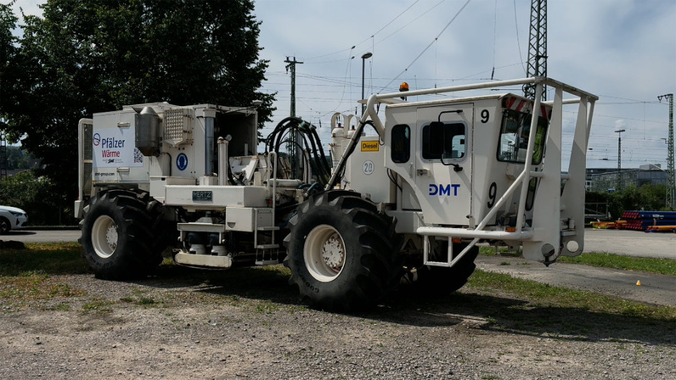Geothermie: Vibro-Truck zum Anfassen