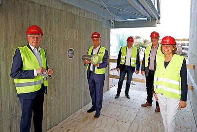 Ministerpräsidentin Malu Dreyer zu Besuch im Heizkraftwerk der SWK Stadtwerke Kaiserslautern