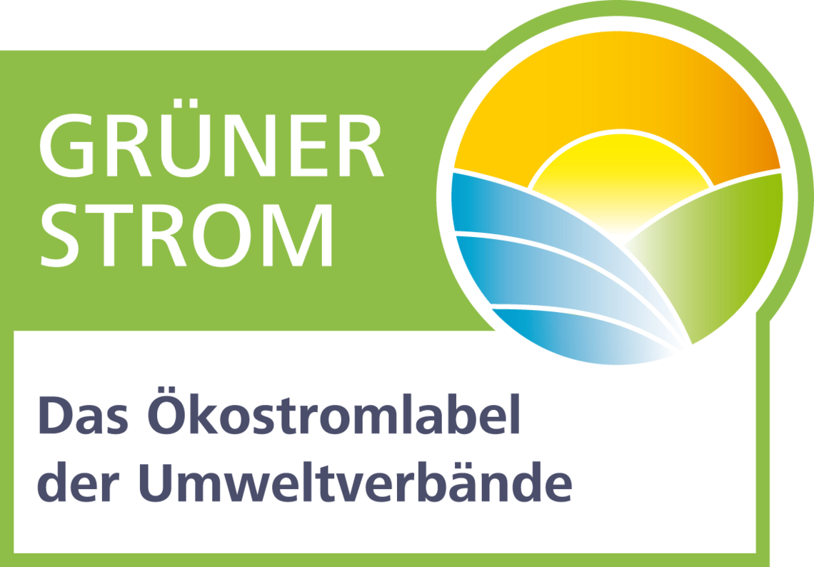 Label Grüner Strom. Das Ökostromlabel der Umweltverbände.