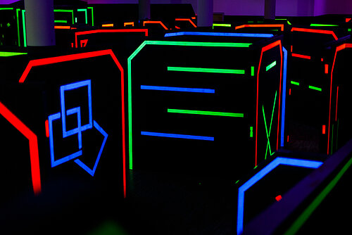 Innenbereich Laserforce Kaiserslautern