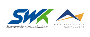 Logo der SWK und PRE Real Estate Management