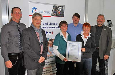 SWK Kaiserslautern unterstützte TU Projekt „Bioraffinerie“ SWK Kaiserslautern unterstützte TU Projekt „Bioraffinerie“