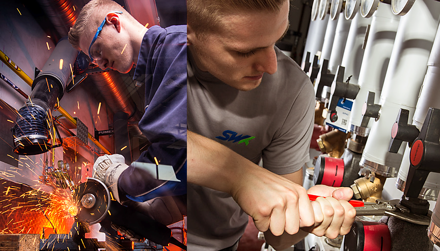 Ausbildung zum Anlagenmechaniker Rohrsystemtechnik - SWK Stadtwerke Kaiserslautern Ausbildung zum Anlagenmechaniker Rohrsystemtechnik - SWK Stadtwerke Kaiserslautern