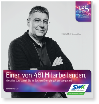 SWK Mitarbeiter Kampagne Helmut P. Stromnetzbau
