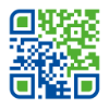 Grün, Blau QR-Code zur SWK-App