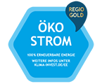 CSM Siegel Klima Invest Ökostrom Regio Gold