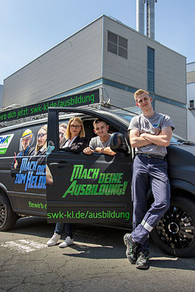 Mach Dich zum Helden! Mach Deine Ausbildung! Moderne zukunftsorientierte Ausbildungplätze beim Energieversorger | SWK Stadtwerke Kaiserslautern